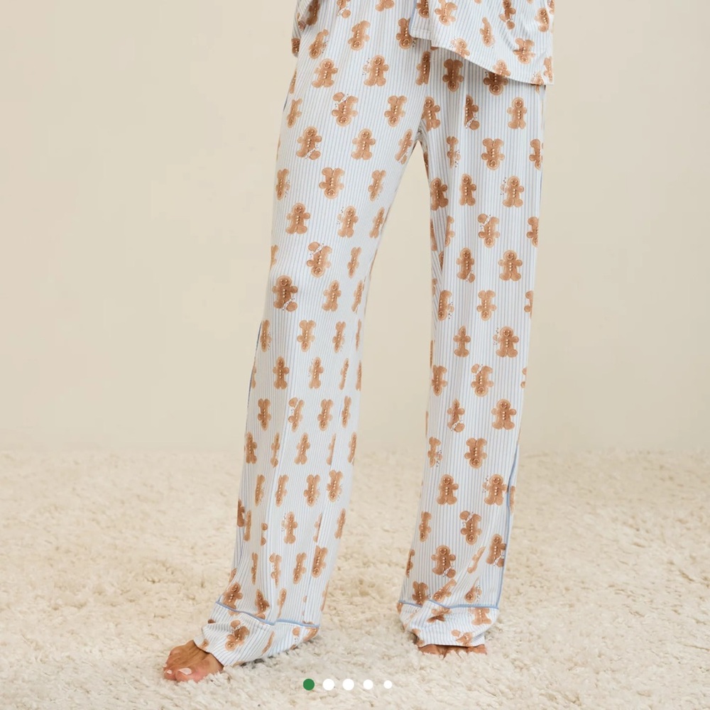 Aerie Gingerbread Pajama Pants